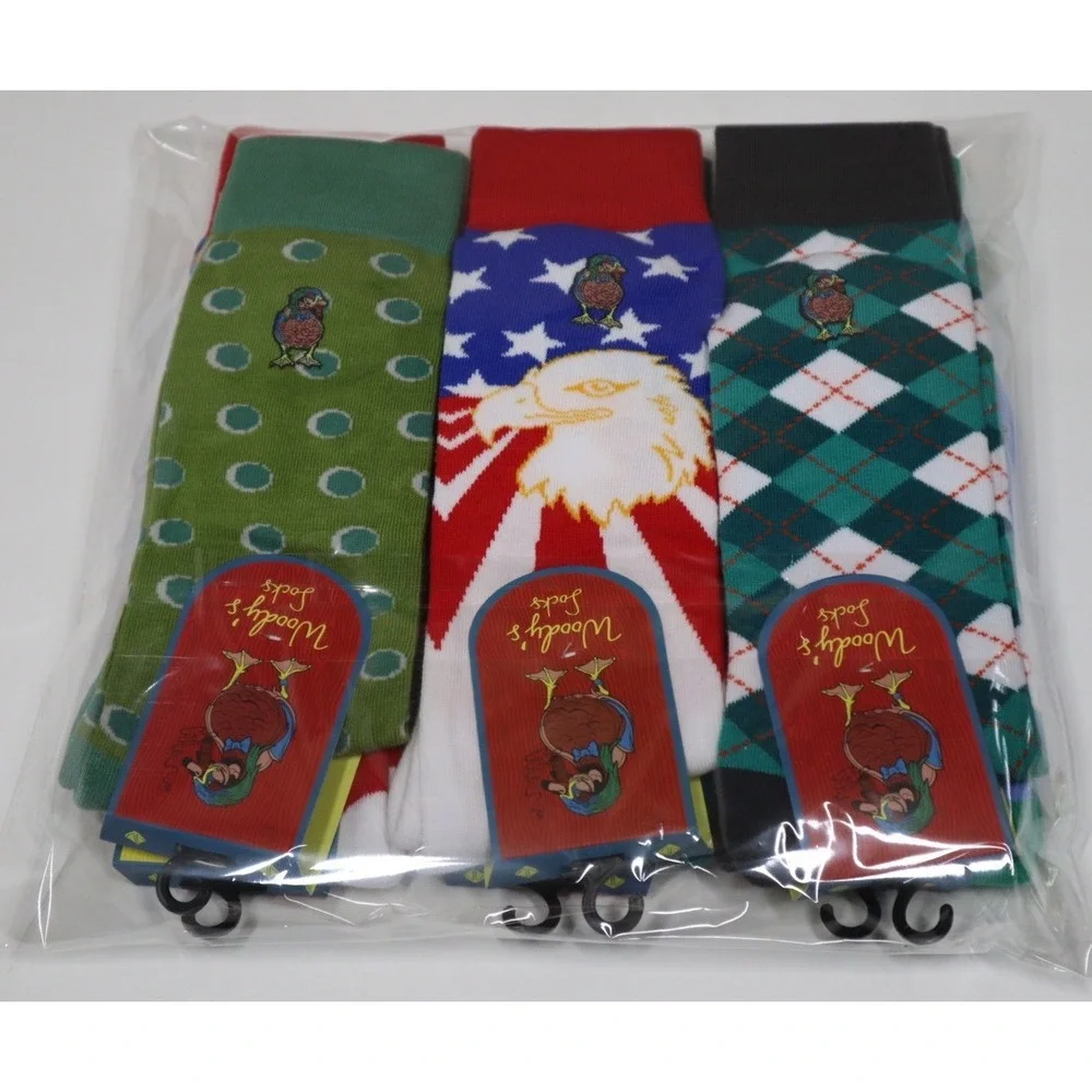Woody's Men's 6 Pack of‎ Socks